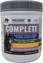 Dogzymes Complete - Probiotics, prebiotics, Glucosamine, Chondroitin, MSM and Hyaluronic Acid, Complete Skin and Coat Care (1 Pound) - Image 9