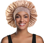 Wide elastic band design of YeeMan night sleep cap
