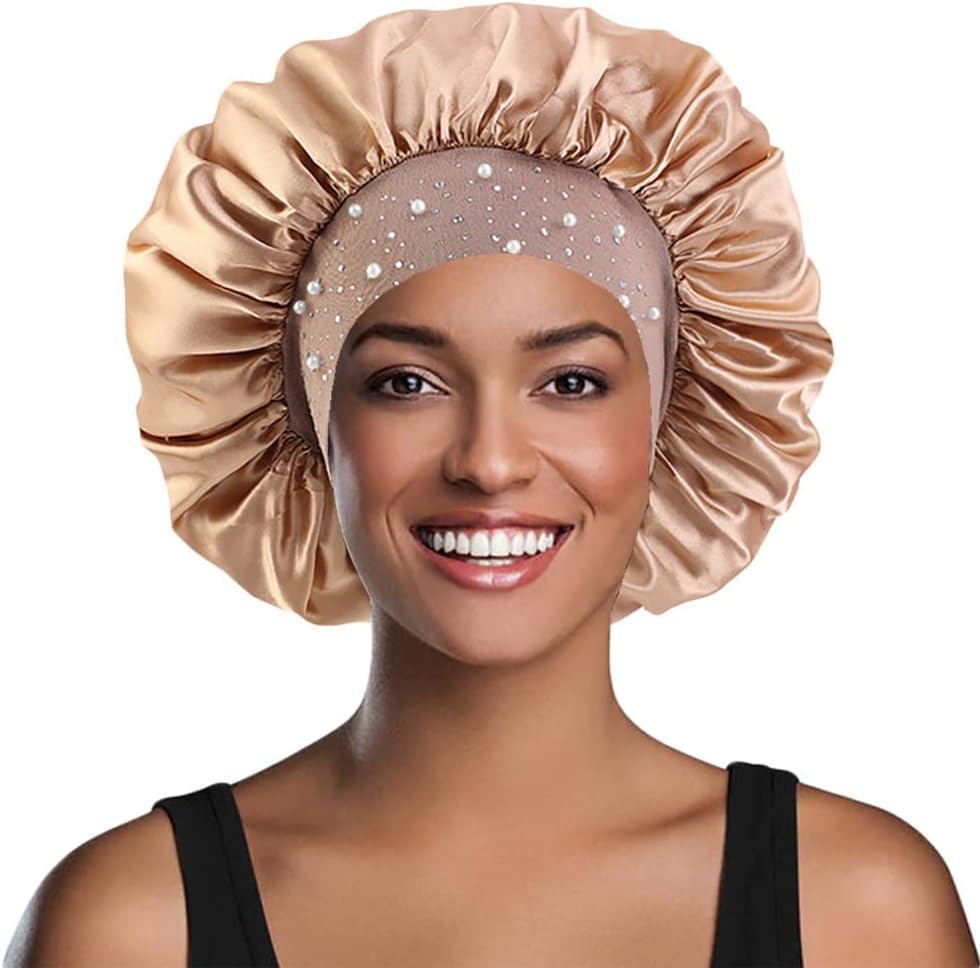 Wide elastic band design of YeeMan night sleep cap