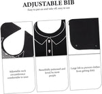 Healifty seniors dining bibs folded stack