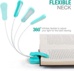 Vekkia portable reading lamp shown for travel use