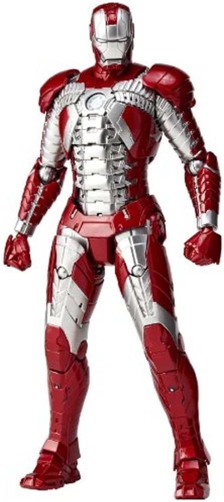 Kaiyodo Sci-Fi Revoltech Iron Man Mark V figure dynamic pose display