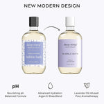 Deep Steep Fresh Lavender Bubble Bath texture and lather