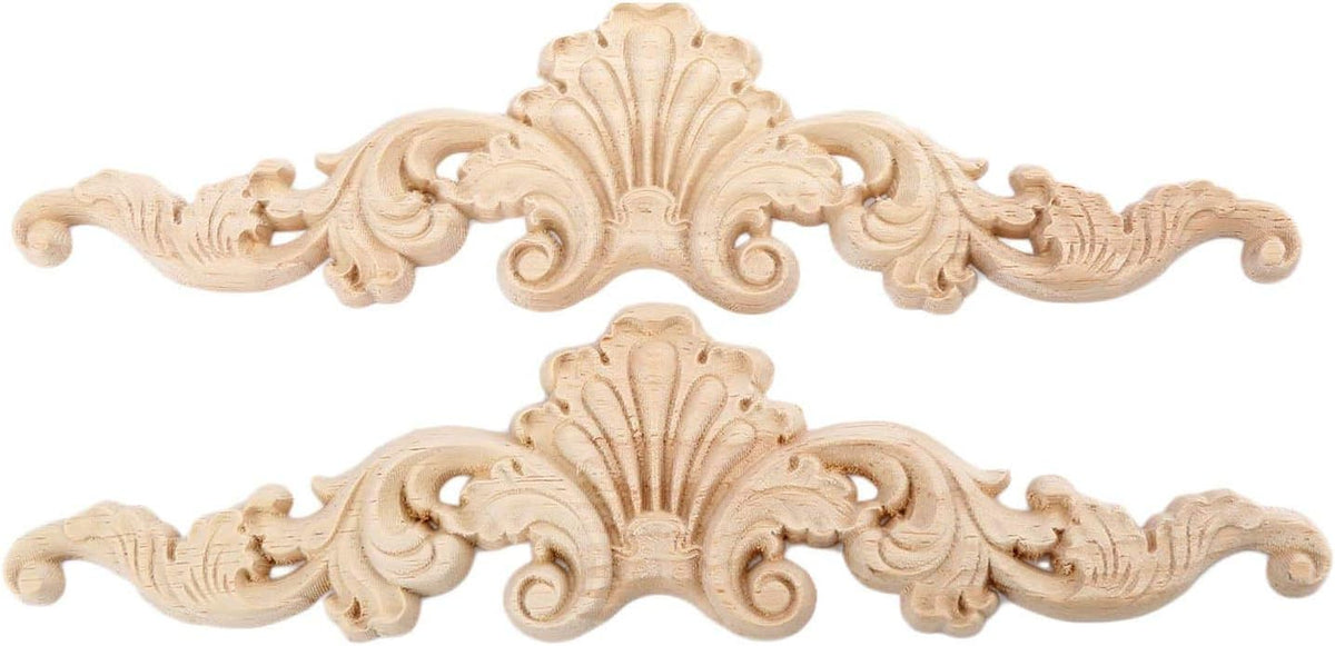 MUXSAM long wood appliques front view