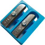 Kum 410K twin hole pencil sharpener side profile