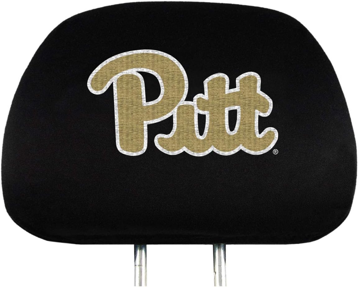 Fanmats ProMark NCAA head rest covers front view auto accessory