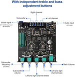 ARRAROWN ZK-TB21 digital power amplifier board control knobs