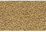 Northfin 2mm slow sinking pellets close up view