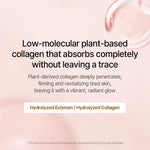 Mixsoon all in one pore tightening hydrogel mask application step