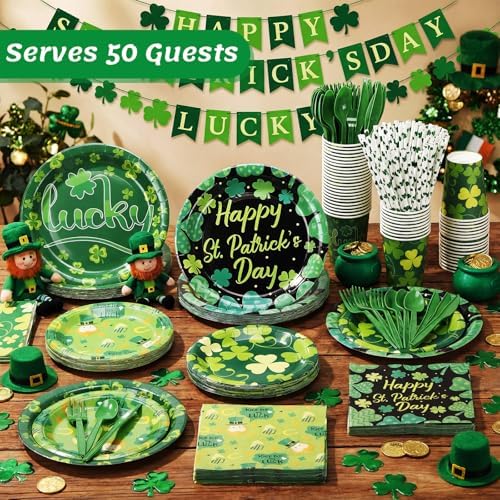 Gatherfun party supplies kit packaging for 50 guests