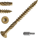 Wensilon number 10 exterior deck screws front view packaging