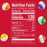 Skittles freeze dried snacks resealable grab and go bag