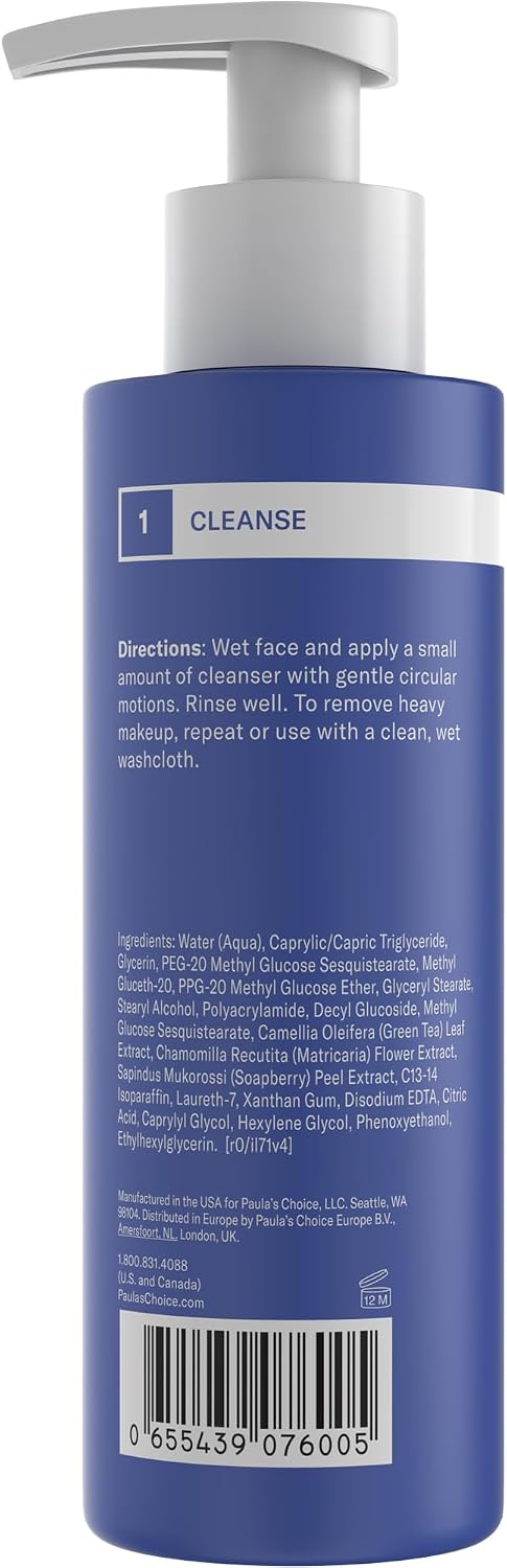 Paula's Choice Resist Hydrating Cleanser anti-aging skincare bottle