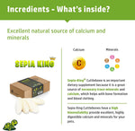 Premium 100 percent natural calcium source pieces measuring four point five to six inches