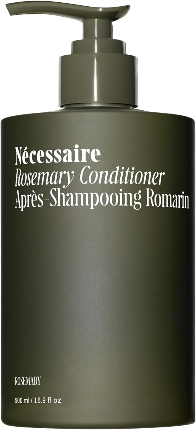 Ncessaire Rosemary Conditioner With Pump | Multi-Protein Strengthening Conditioner For Thinning Hair. For Women + Men. Good For All Hair Types/Textures. Color-Safe. 500 ml / 16.9 oz - Image 1
