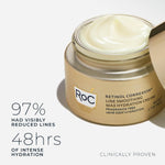 Texture of Roc Retinol Correxion hydration face cream