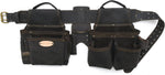 Style n Craft Leather Framer's Tool Belt Combo - 4 Piece Set for Men - Full-Grain Leather with 17 Pockets, Tape Holder & Hammer Loop - Heavy Duty Nylon Stitch - Ideal Carpenter's Tool Belt - Image 9