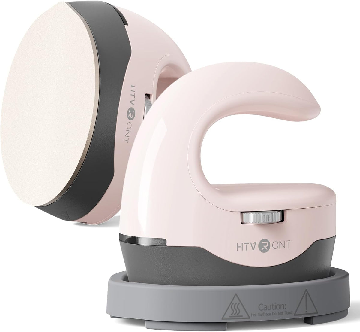 HTVRONT Heat Press Mini Heat Press Machine, Mini Iron for Crafts Mint - Image 13