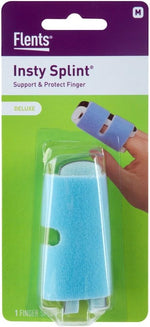 Flents 4-Sided Insty Splint interior foam cushioning closeup