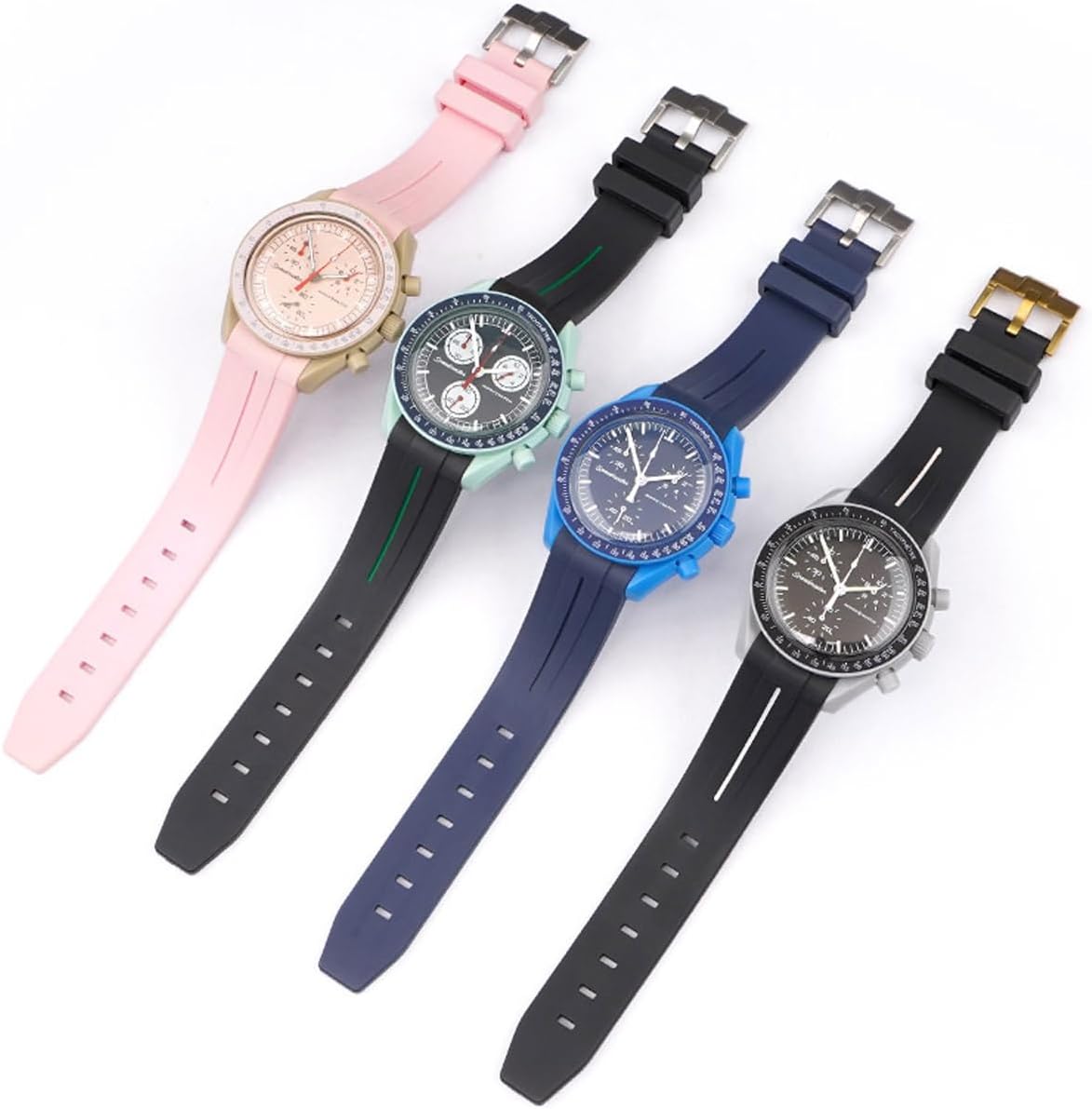 Niziruoup 20mm watch band adjustment holes