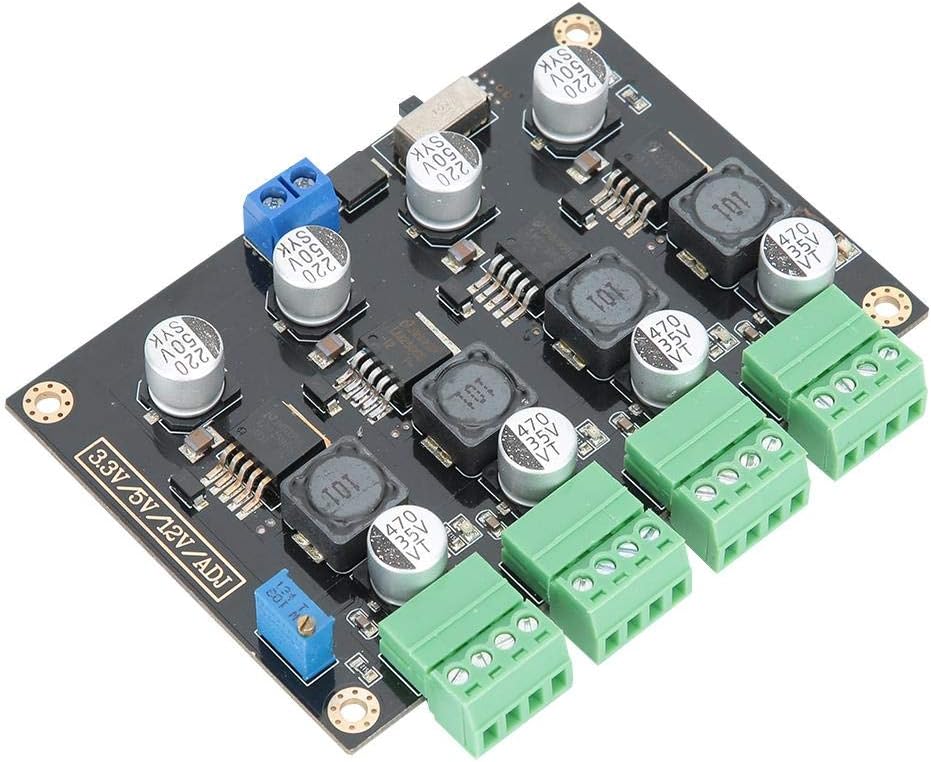 ASHATA buck converter showing output terminal layout