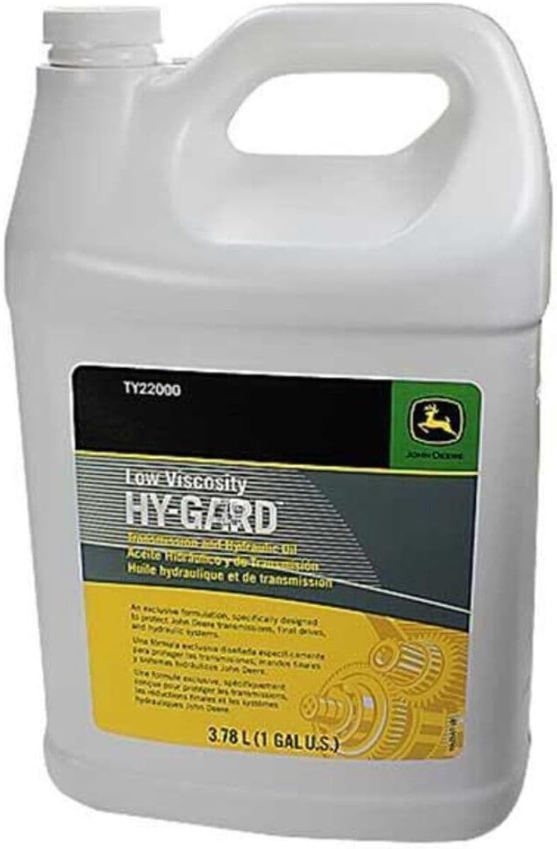 GaRcan original equipment transmission and hydraulic oil one gallon bottle front view