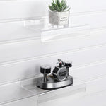 Ripeng clear slatwall shelves with sign holder slot