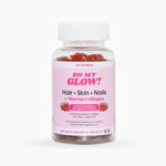 Snana Oh My Glow! Marine Collagen 60 count bottle for skin and hair health