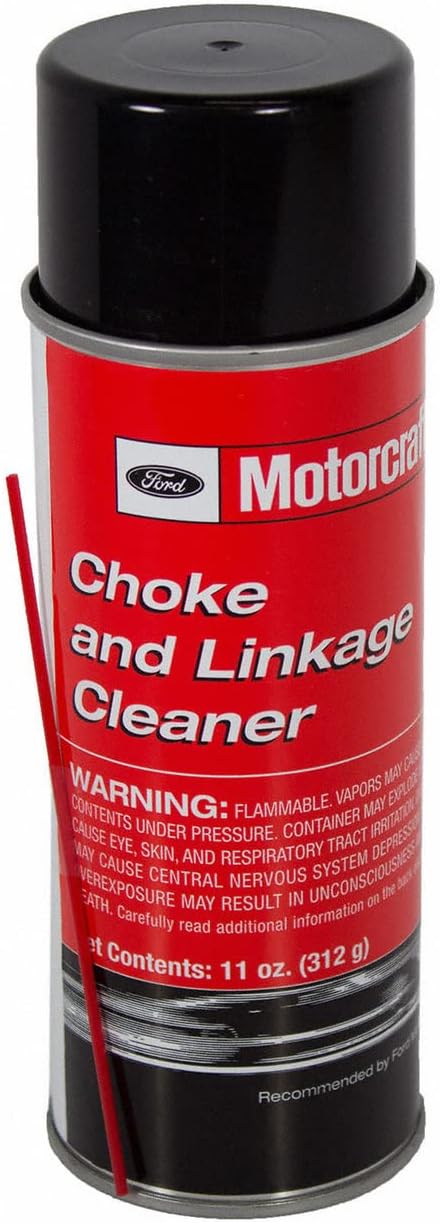 Motorcraft PM14 Choke and Linkage Cleaner 11 ounce aerosol can front view