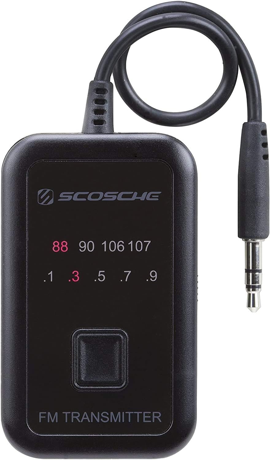 SCOSCHE FMT4R TuneIn Battery Powered Universal Wireless FM Transmitter - Black - Image 1