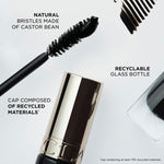 Clarins Wonder Perfect 5D Mascara close up of brand logo on tube