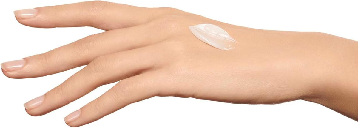 Clarins Extra-Firming Lip and Contour Balm jar opened showing rich balm formula