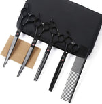 Professional Dog Grooming Scissors Set, 7 Inch/8 Inch Pet Grooming Scissors Chunkers Shears for Dog, Curved Dog Grooming Scissors, Thinning Shears for Dog with Grooming Comb - Image 15