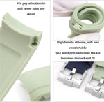 Niziruoup curved rubber band flexible material demonstration