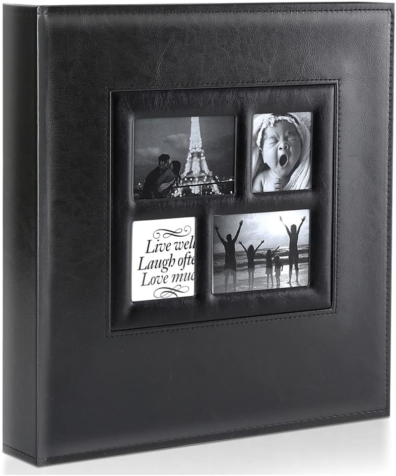 Ywlake Photo Album 4x6 500 Pockets Photos, Extra Large Capacity Family Wedding Picture Albums Holds 500 Horizontal and Vertical Photos Brown - Image 10