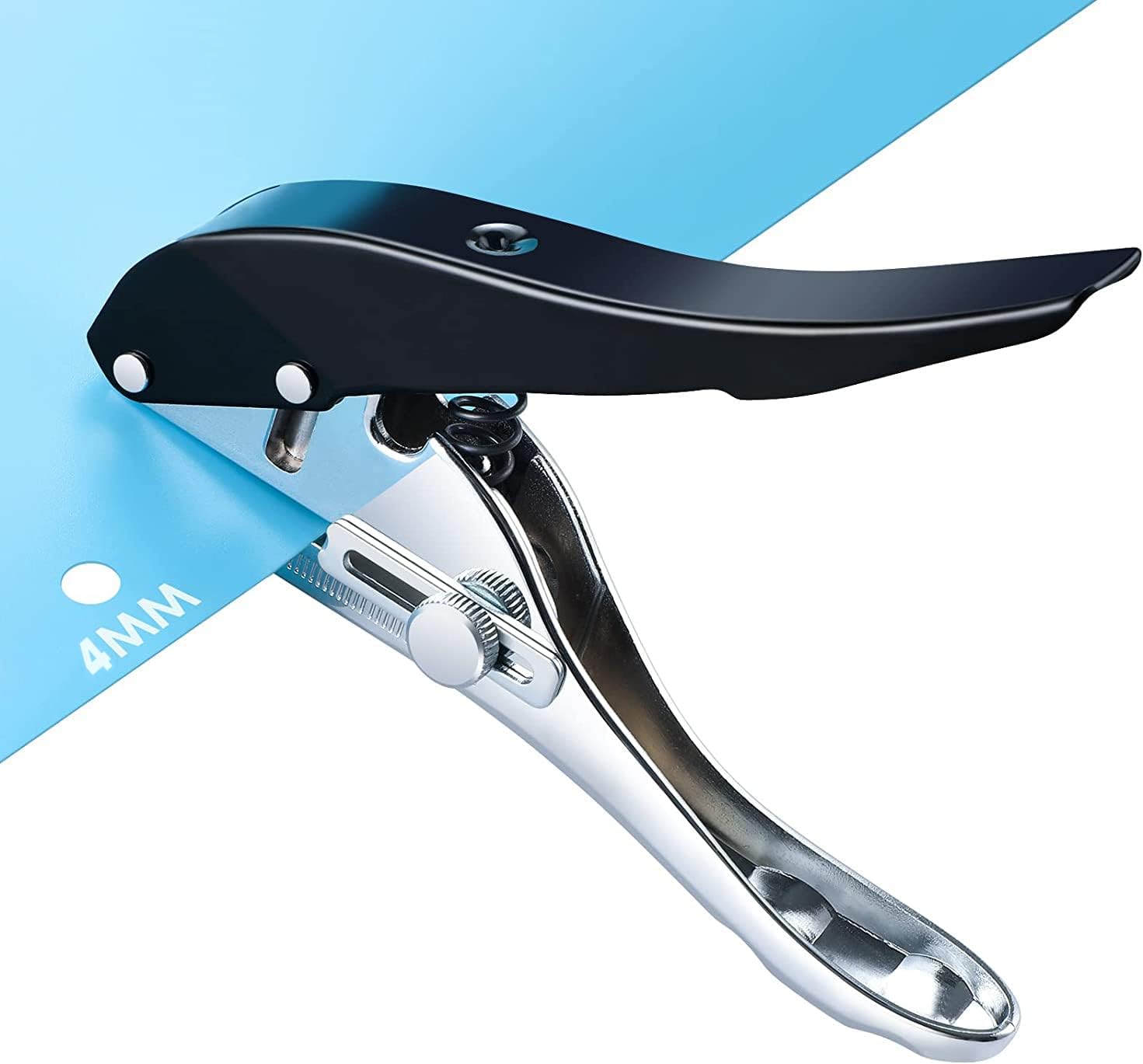 AGUZXTM heavy duty single hole punch front view