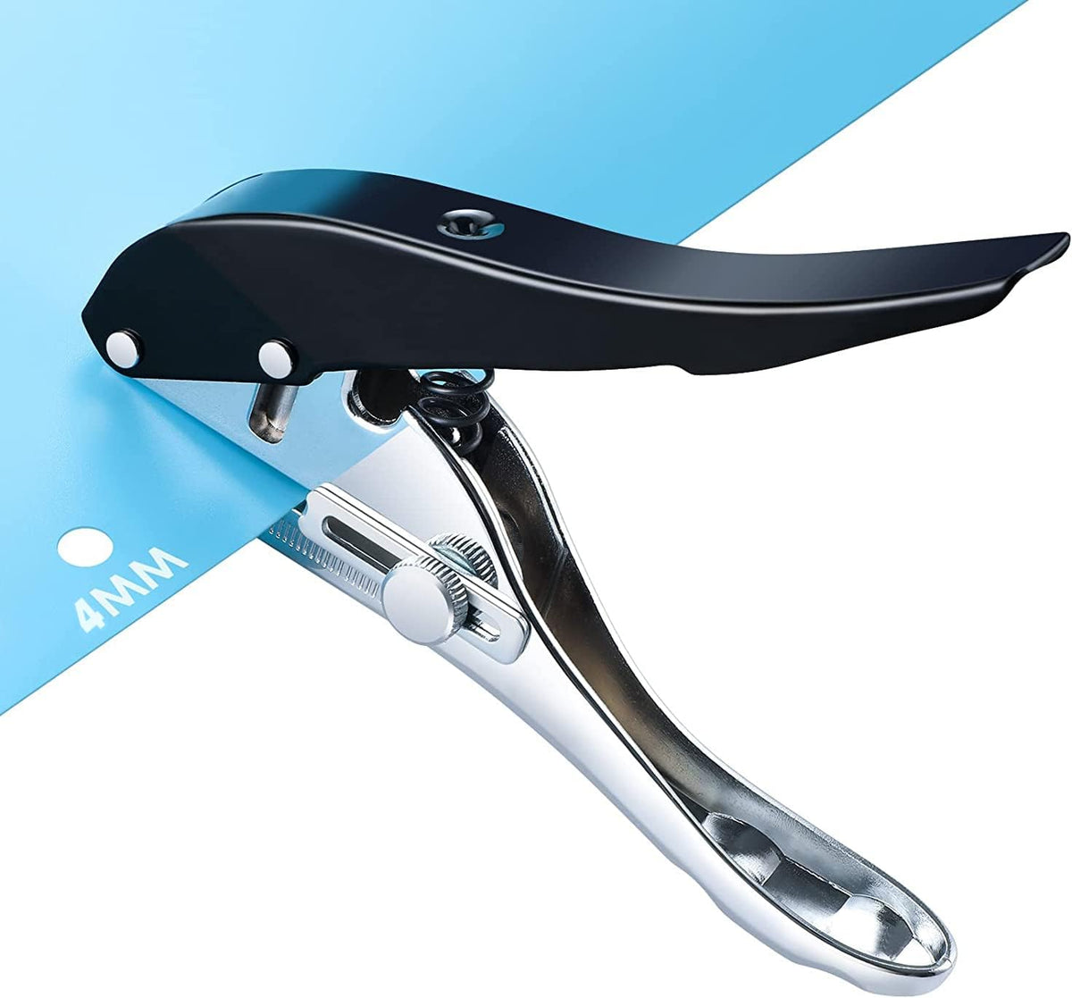 AGUZXTM heavy duty single hole punch front view