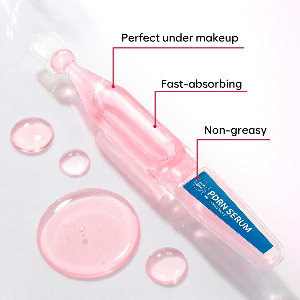 Textured preview of lightweight Korean ampoule essence
