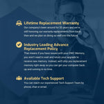 OWC SODIMM memory label specification view