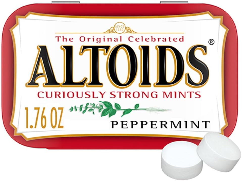 Altoids Curiously Strong Mints Peppermint Pouch, 50 G - Pounds - Image 1