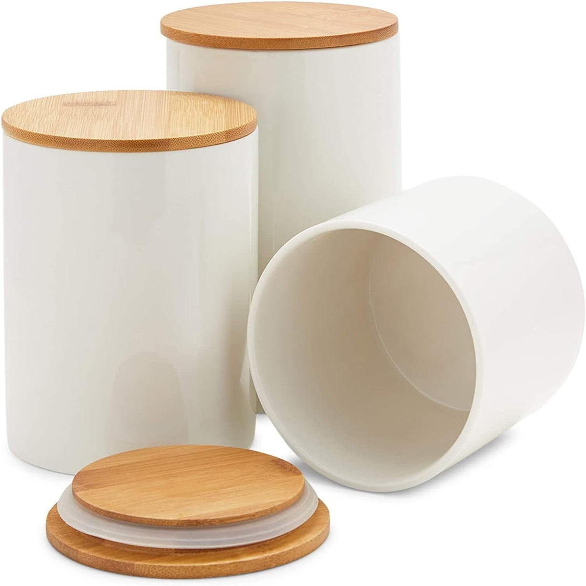 Farmlyn Creek decorative kitchen container set styled on coffee bar