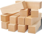 Unfinished Basswood Carving Blocks Kit, 12 Pack Rectangular Wooden Blocks for DIY Carving, Crafting and Whittling for Adults Beginner and Experts (4 x 1 x 1 inch, 4 x 2 x 2 inch) - Image 11