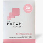 The Patch Remedy Pre Menstrual Patch packaging front view for natural period relief