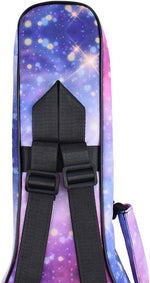 Cloudmusic padded ukulele case side profile with grab handle
