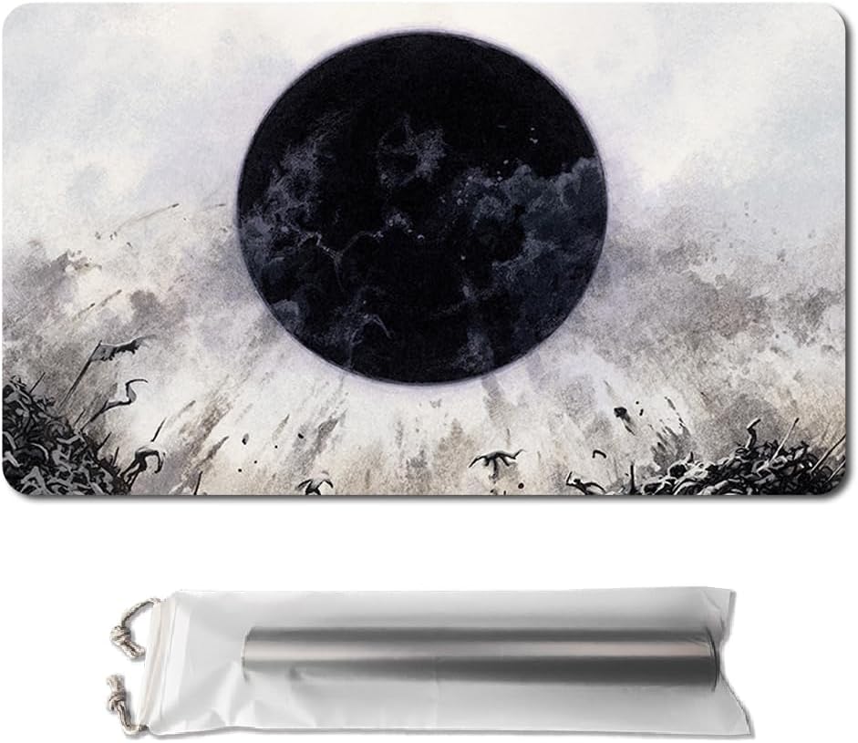 LIUYANZE Damnation MTG playmat front view showing artwork