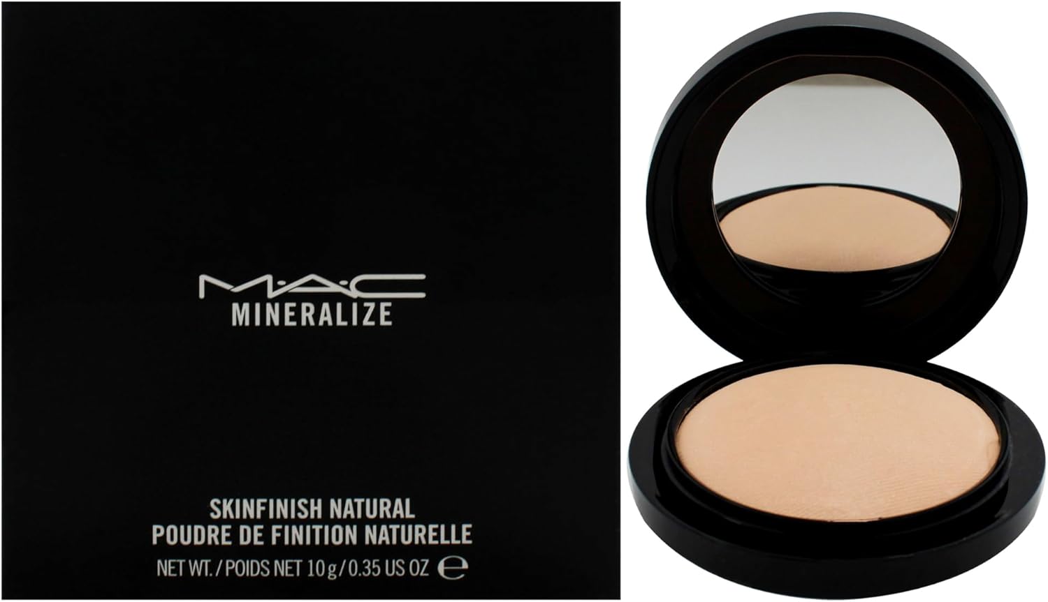 MAC Mineralize Skinfinish Medium Plus Face Powder for Women, 0.35 Ounce - Image 1