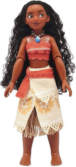 Disney Store Official Princess Classic Doll (Moana), 11 Inches, Includes Brush with Molded Details, Fully Posable Toy in Classic Outfit - Disney Princess Toys - Image 5