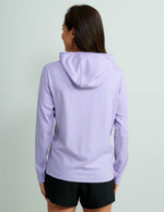 HUK Women's Coldfront+ Pullover Hoodie back angle