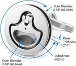 QWORK boat cam latch side profile with adjustable arm
