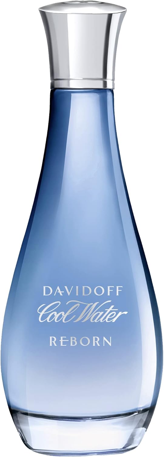 Davidoff Cool Water Reborn Eau de Toilette - Floral Woody Women's Perfume - With Notes of Rose Absolute, Vetiver & Tonka Bean - Long Lasting Fragrance - 3.3 Fl Oz - Image 1
